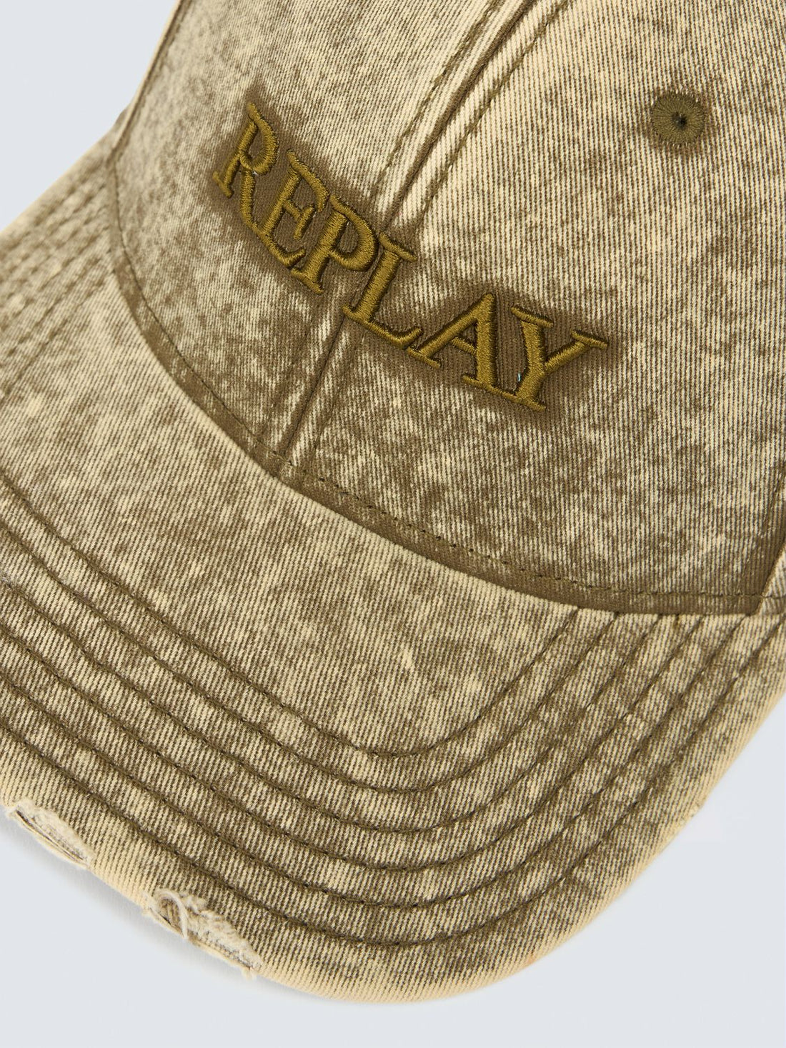 DISTRESSED HAT WITH LOGO | CLIMBING IVY AX4161-006-A0113H-0845