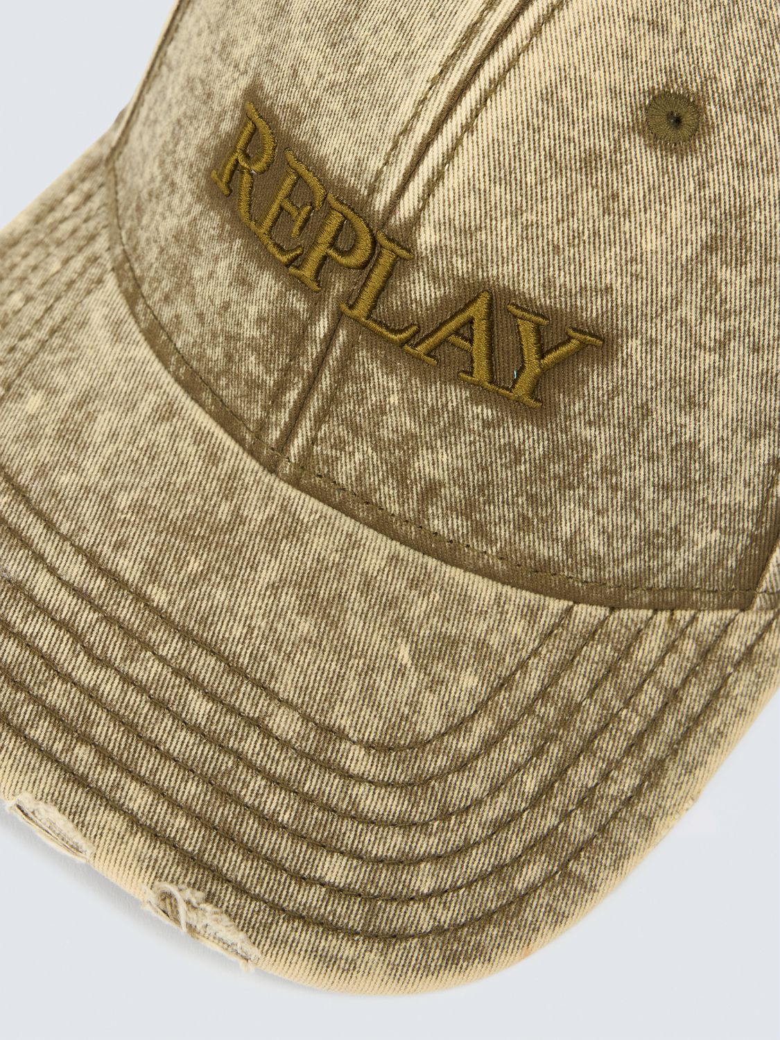 DISTRESSED HAT WITH LOGO | CLIMBING IVY AX4161-006-A0113H-0845