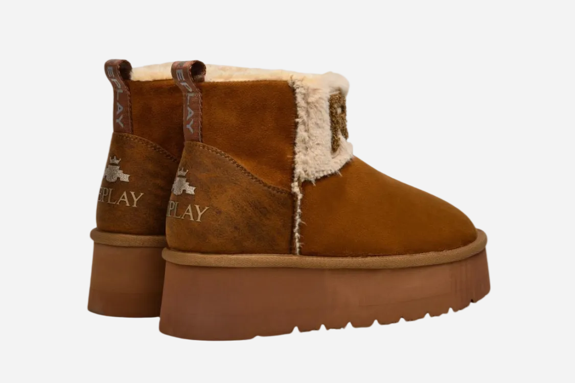 CHIC REP ANKLE BOOTS | BROWN RF5A0009T