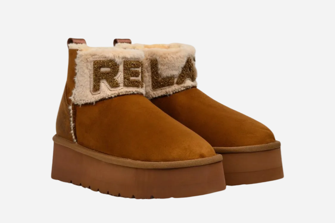 CHIC REP ANKLE BOOTS | BROWN RF5A0009T