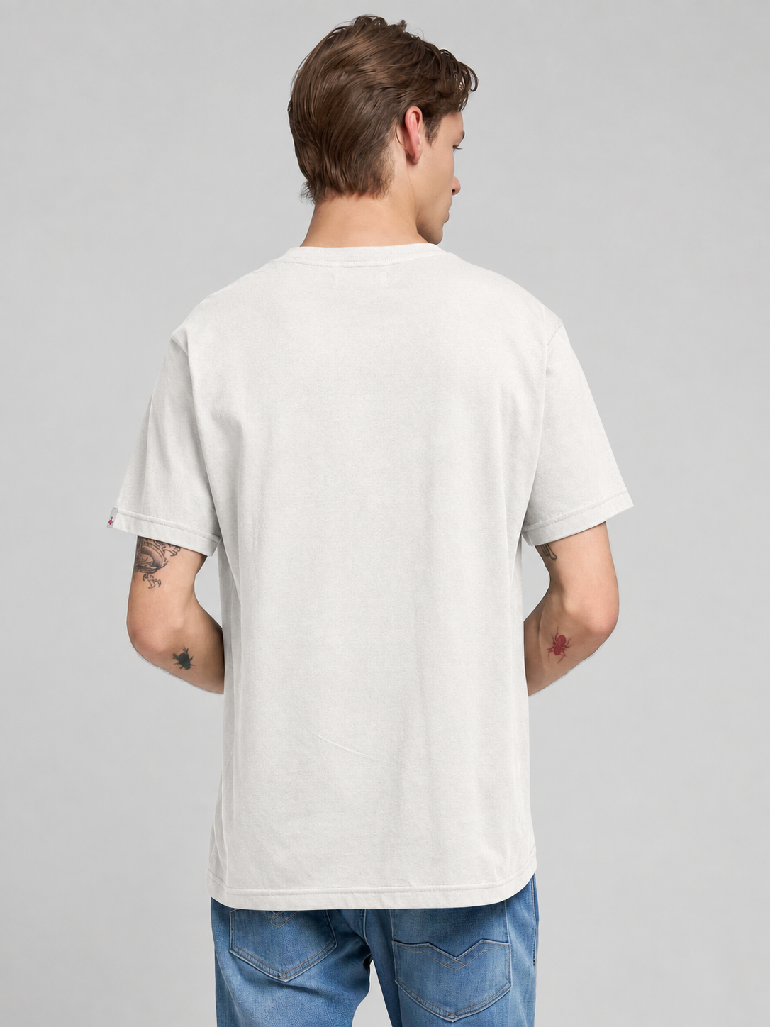 COTTON T-SHIRT WITH PRINT | M3220 2660 011