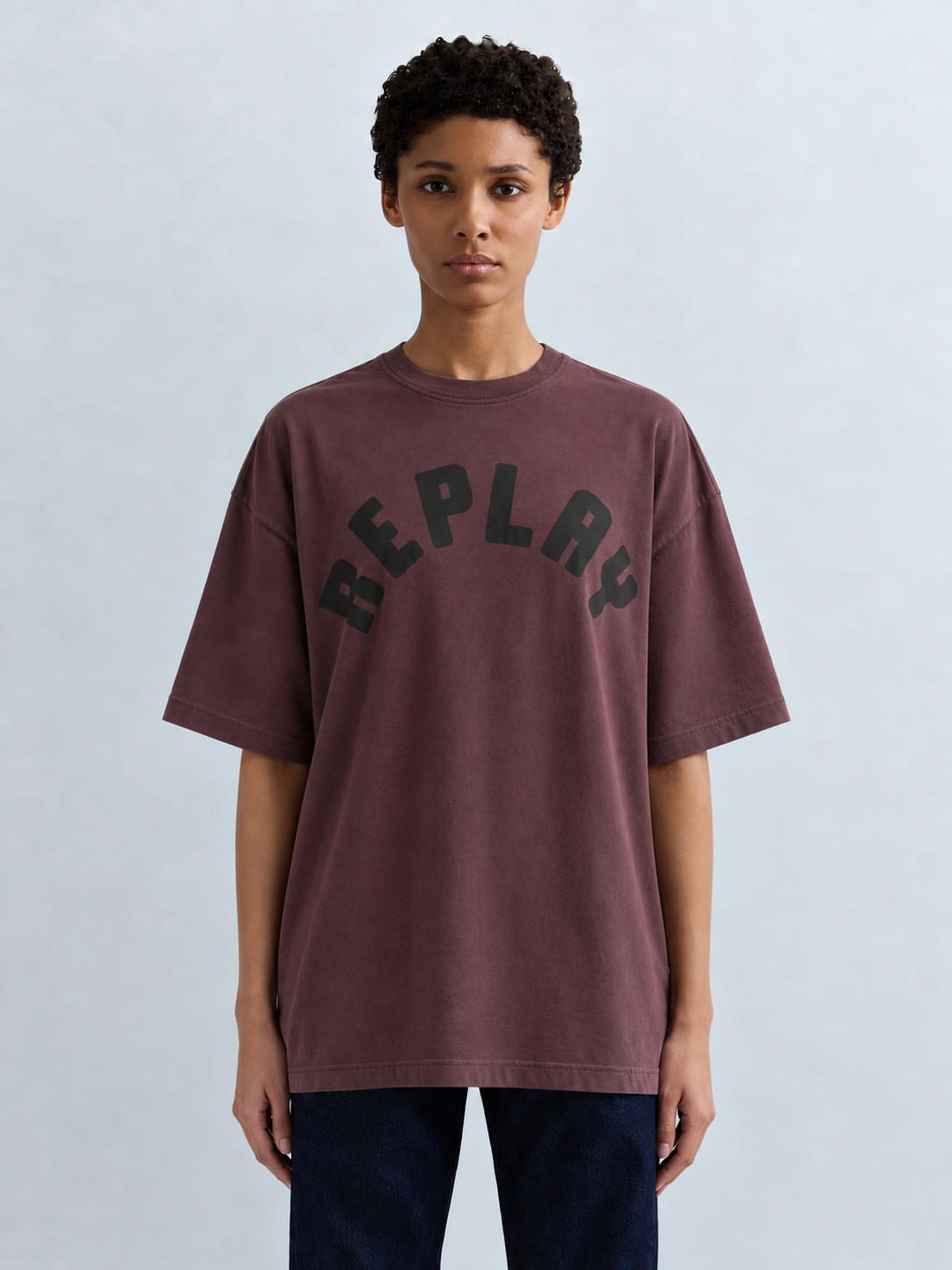DYED COTTON JERSEY T-SHIRT | W3399M 22658D 402