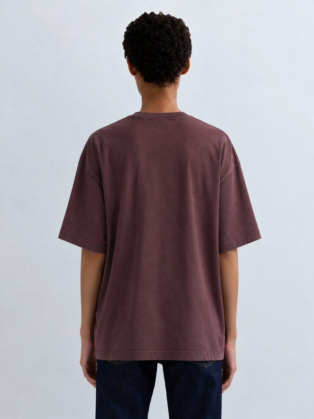 DYED COTTON JERSEY T-SHIRT | W3399M 22658D 402