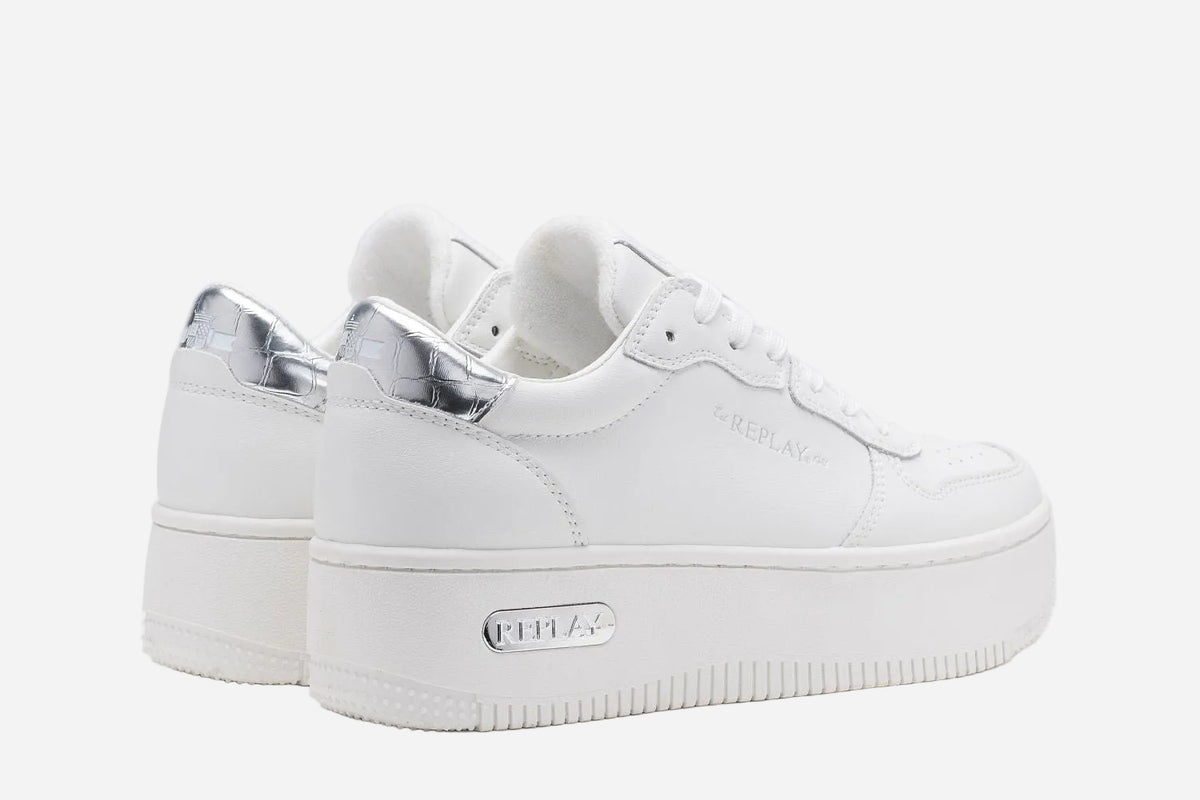 EPIC HIGH TOTAL 3 LACE-UP PLATFORM SNEAKERS | WHT RZ5O0024L