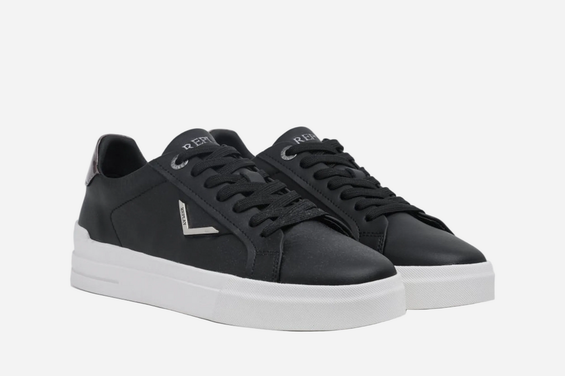 EVAN W CITY LACE-UP SNEAKERS | BLK RZ7S0001L-3
