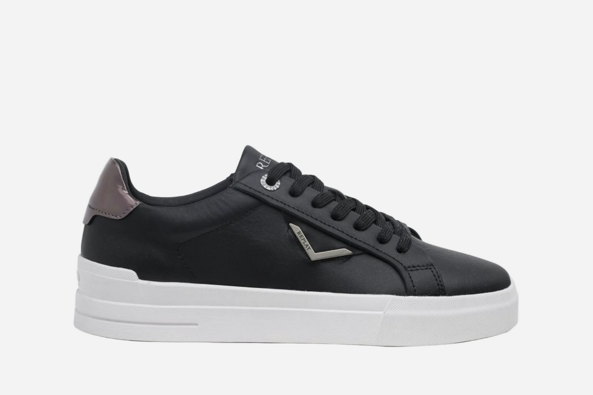 EVAN W CITY LACE-UP SNEAKERS | BLK RZ7S0001L-3