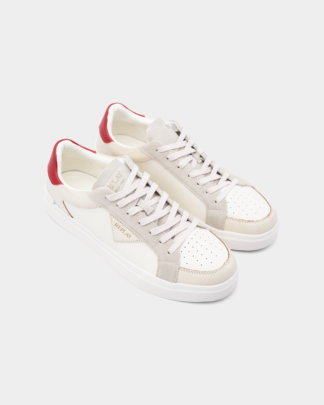 EVAN EDIT (SUEDE) | ECRU RED RZ7D0006L-1197