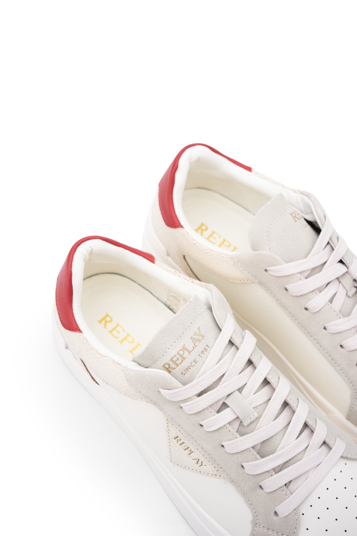 EVAN EDIT (SUEDE) | ECRU RED RZ7D0006L-1197