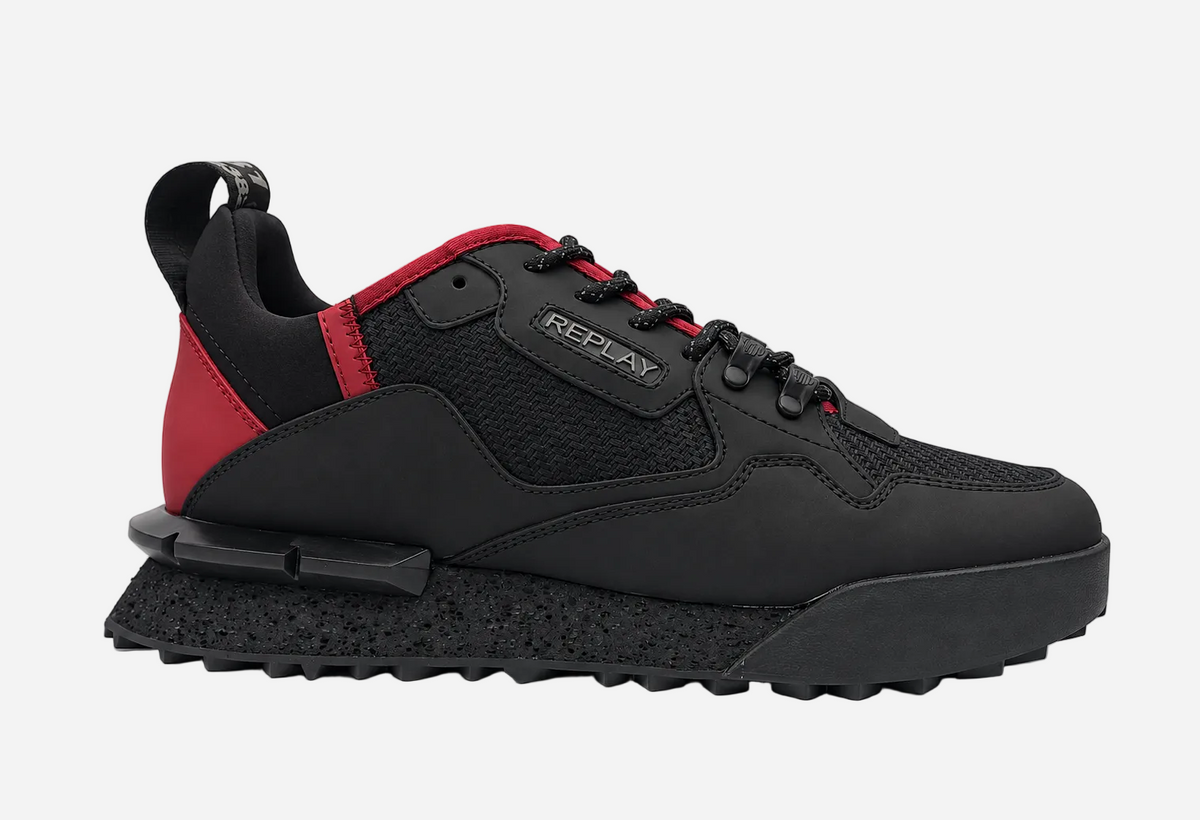 FIELD SPEED CARBON 25 SNEAKERS | BLK MAROON RS1P0069L-2419