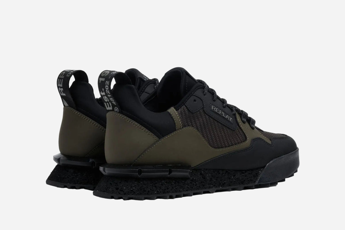 FIELD SPEED CARBON 25 SNEAKERS | MIL GRN BLK RS1P0069L