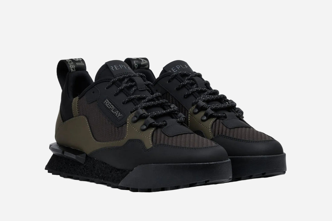 FIELD SPEED CARBON 25 SNEAKERS | MIL GRN BLK RS1P0069L