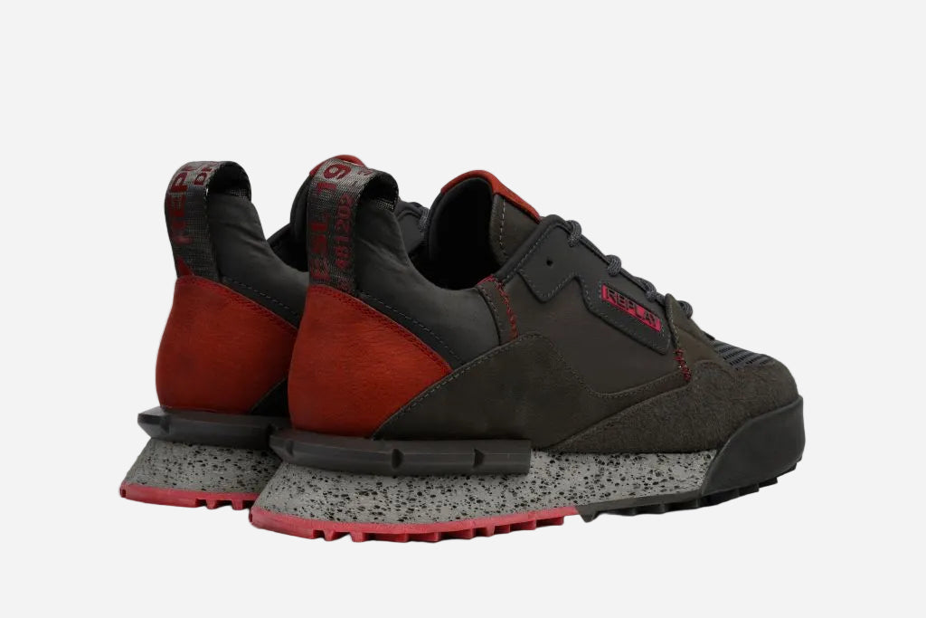 FIELD MELT LACE-UP SNEAKERS | DK GREY RS1P0066L-19