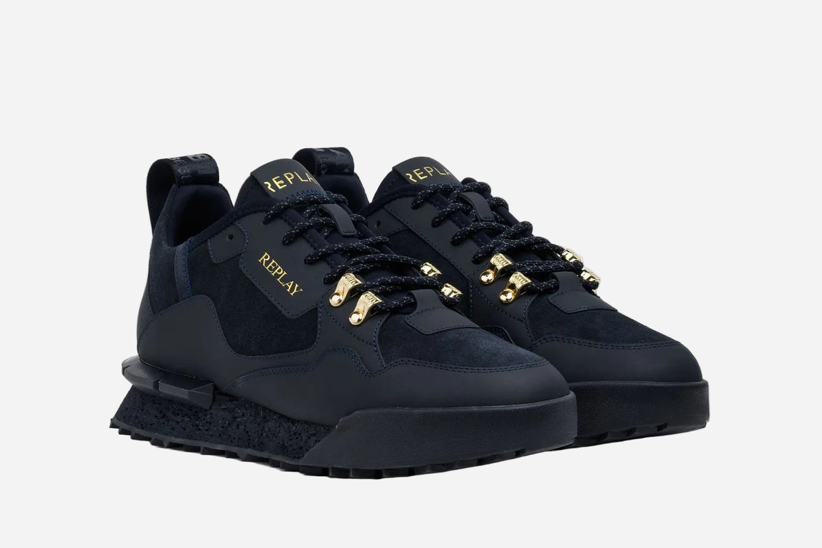 FIELD SPEED SUEDE SA LACE-UP SNEAKERS | NAVY RS1P0070L