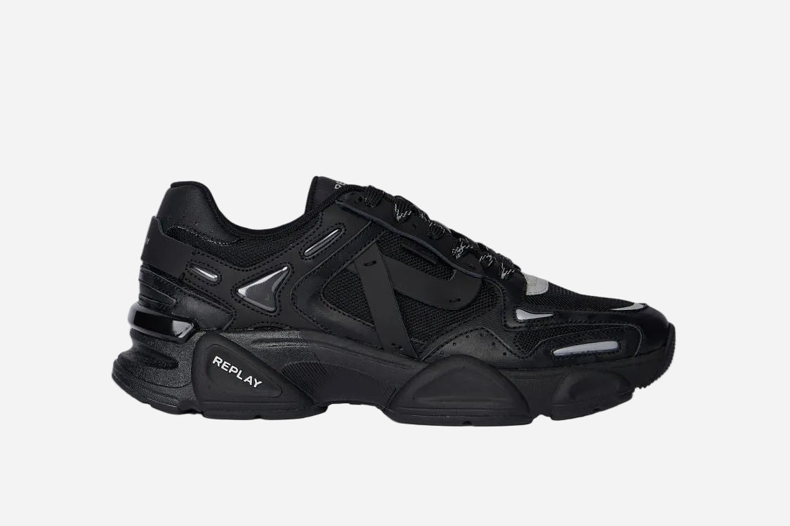 DESTINY M TOTAL LACE-UP SNEAKERS | BLK RS9M0017T