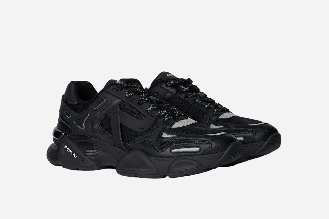 DESTINY M TOTAL LACE-UP SNEAKERS | BLK RS9M0017T