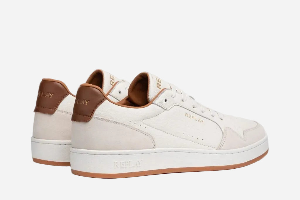 SMASH FINE 2 SNEAKERS | OFF WHT CUOIO RZ3B0025L