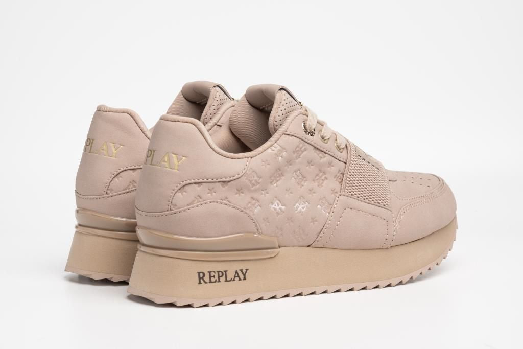 PENNY ELASTIC RY PLATFORM SNEAKERS | BEIGE RS630142S