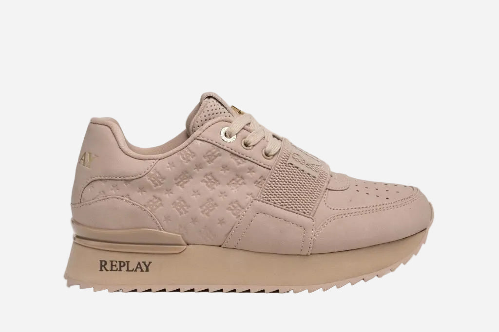 PENNY ELASTIC RY PLATFORM SNEAKERS | BEIGE RS630142S