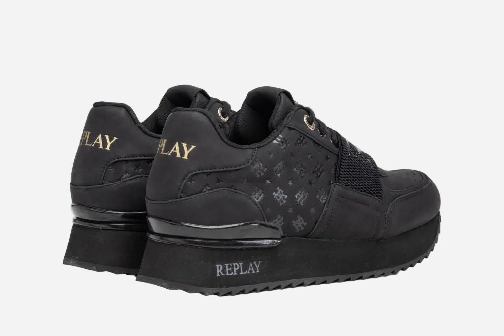 PENNY ELASTIC RY PLATFORM SNEAKERS | BLK RS630142S