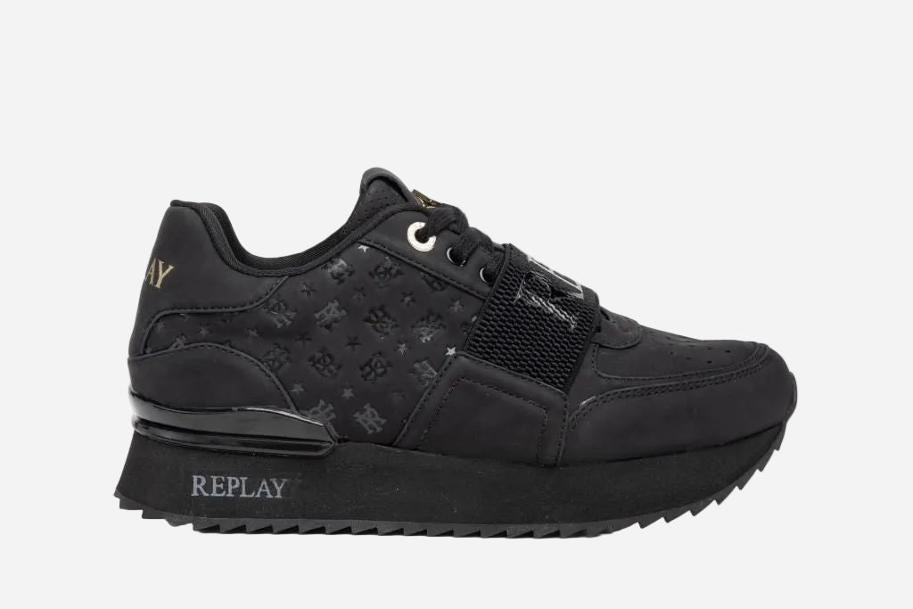 PENNY ELASTIC RY PLATFORM SNEAKERS | BLK RS630142S