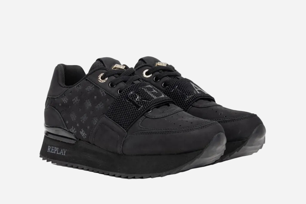 PENNY ELASTIC RY PLATFORM SNEAKERS | BLK RS630142S