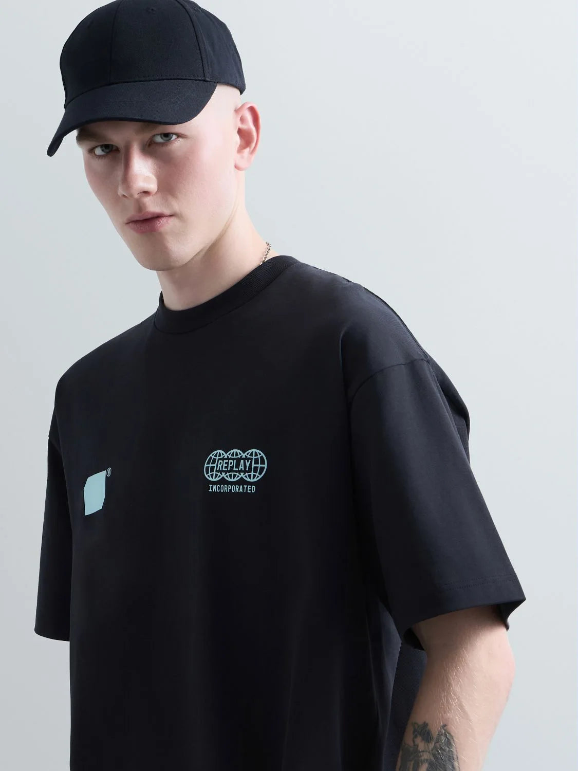 DRY HEAVY COTTON JERSEY T-SHIRT | BLACK KU6045 D23846-098