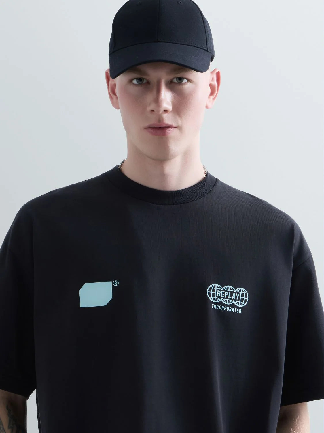 DRY HEAVY COTTON JERSEY T-SHIRT | BLACK KU6045 D23846-098