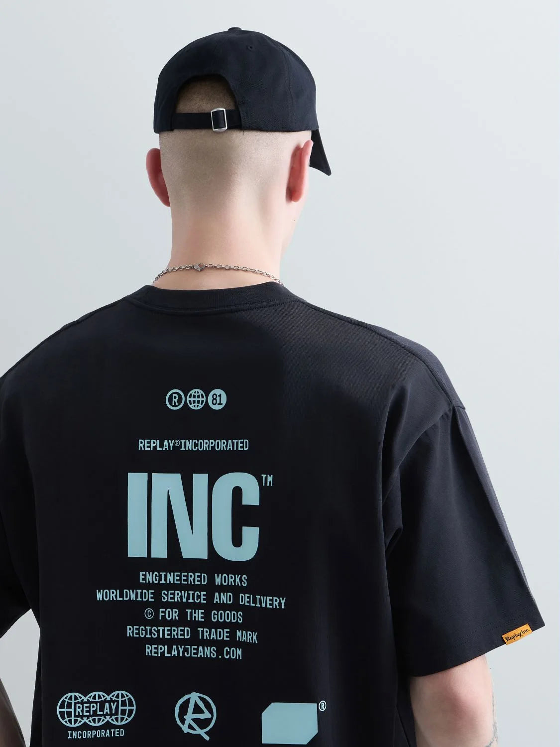 DRY HEAVY COTTON JERSEY T-SHIRT | BLACK KU6045 D23846-098