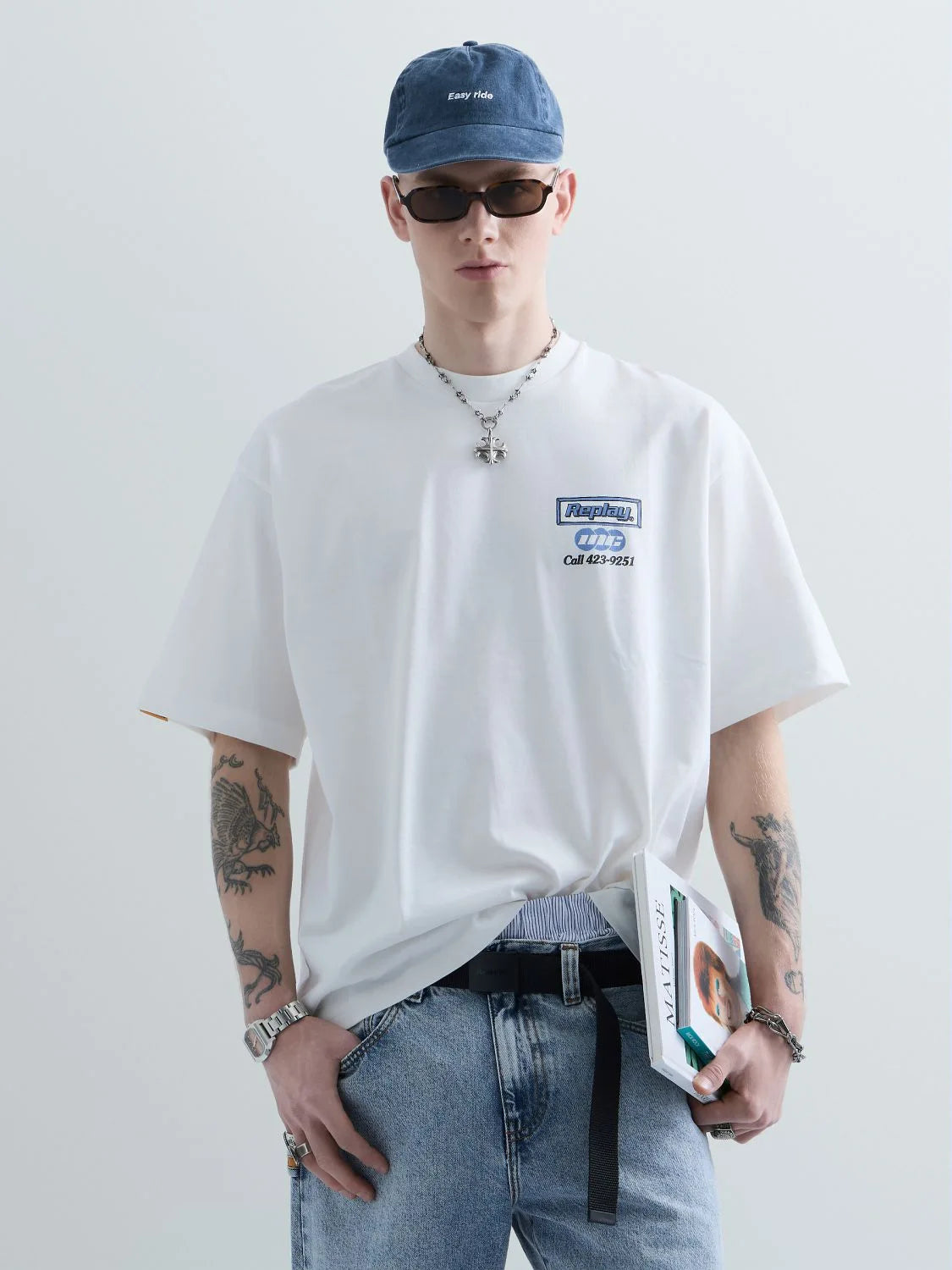 DRY HEAVY COTTON JERSEY T-SHIRT | OFF WHITE KU6046 D23846-011