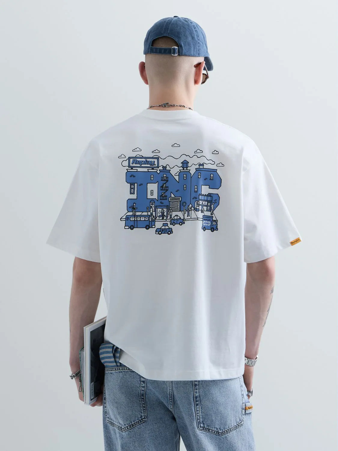 DRY HEAVY COTTON JERSEY T-SHIRT | OFF WHITE KU6046 D23846-011