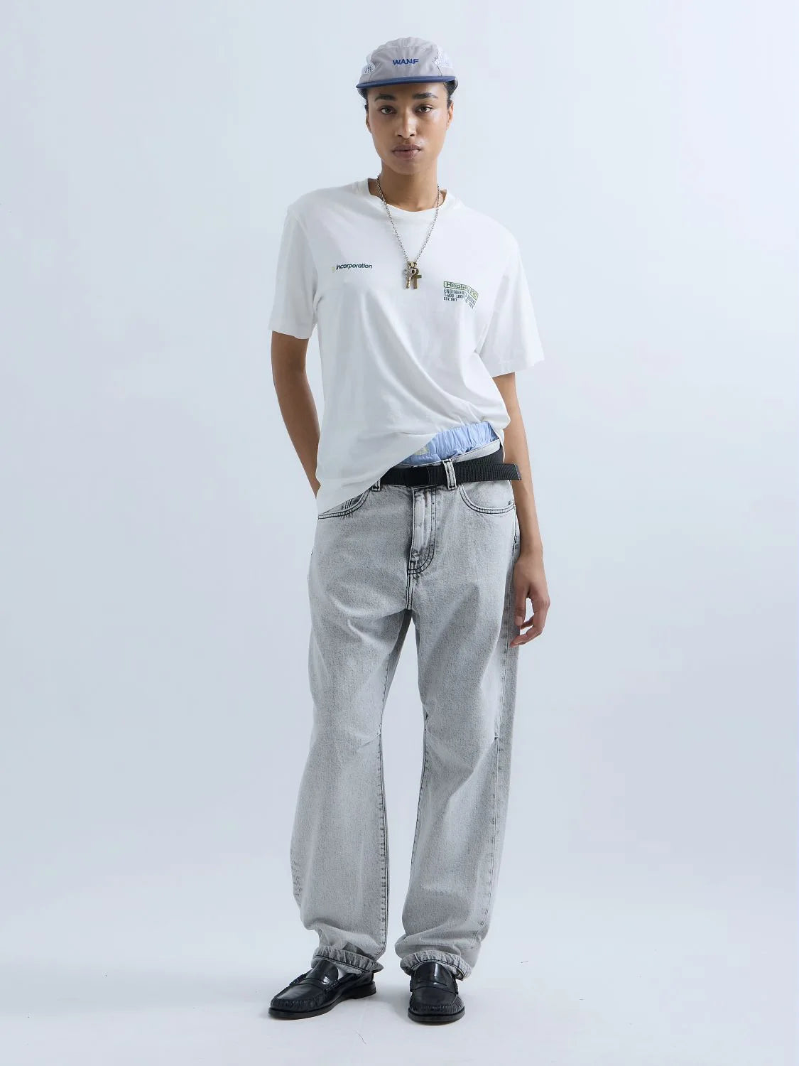 20/1 COTTON JERSEY T-SHIRT | OFF WHITE KU6048 D23608P-011