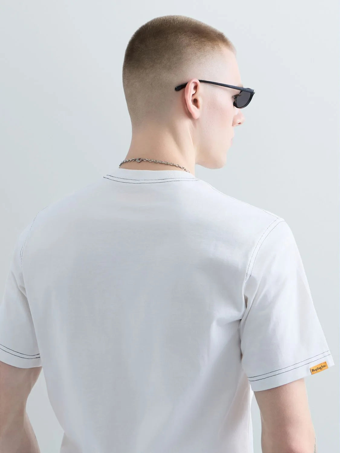 20/1 COTTON JERSEY T-SHIRT | OFF WHITE KU6053 D23608P-011