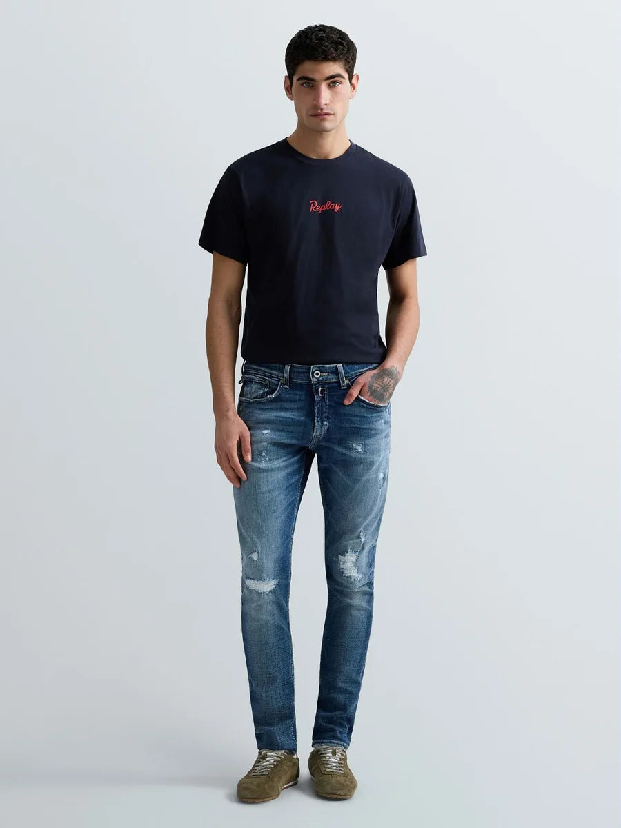 ENNYS SKINNY-FIT JEANS | MEDIUM BLUE M1051Q 141 102-009