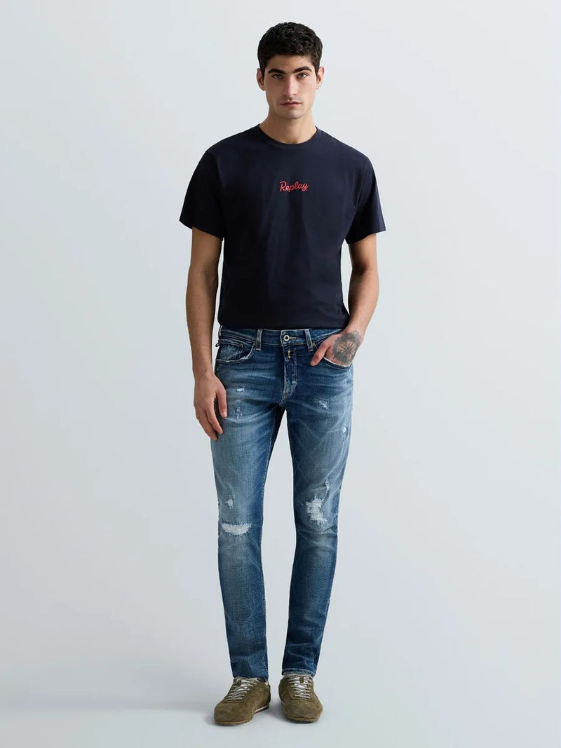 ENNYS SKINNY-FIT JEANS | MEDIUM BLUE M1051Q 141 102-009