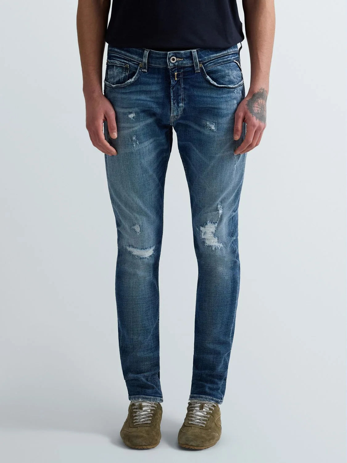 ENNYS SKINNY-FIT JEANS | MEDIUM BLUE M1051Q 141 102-009