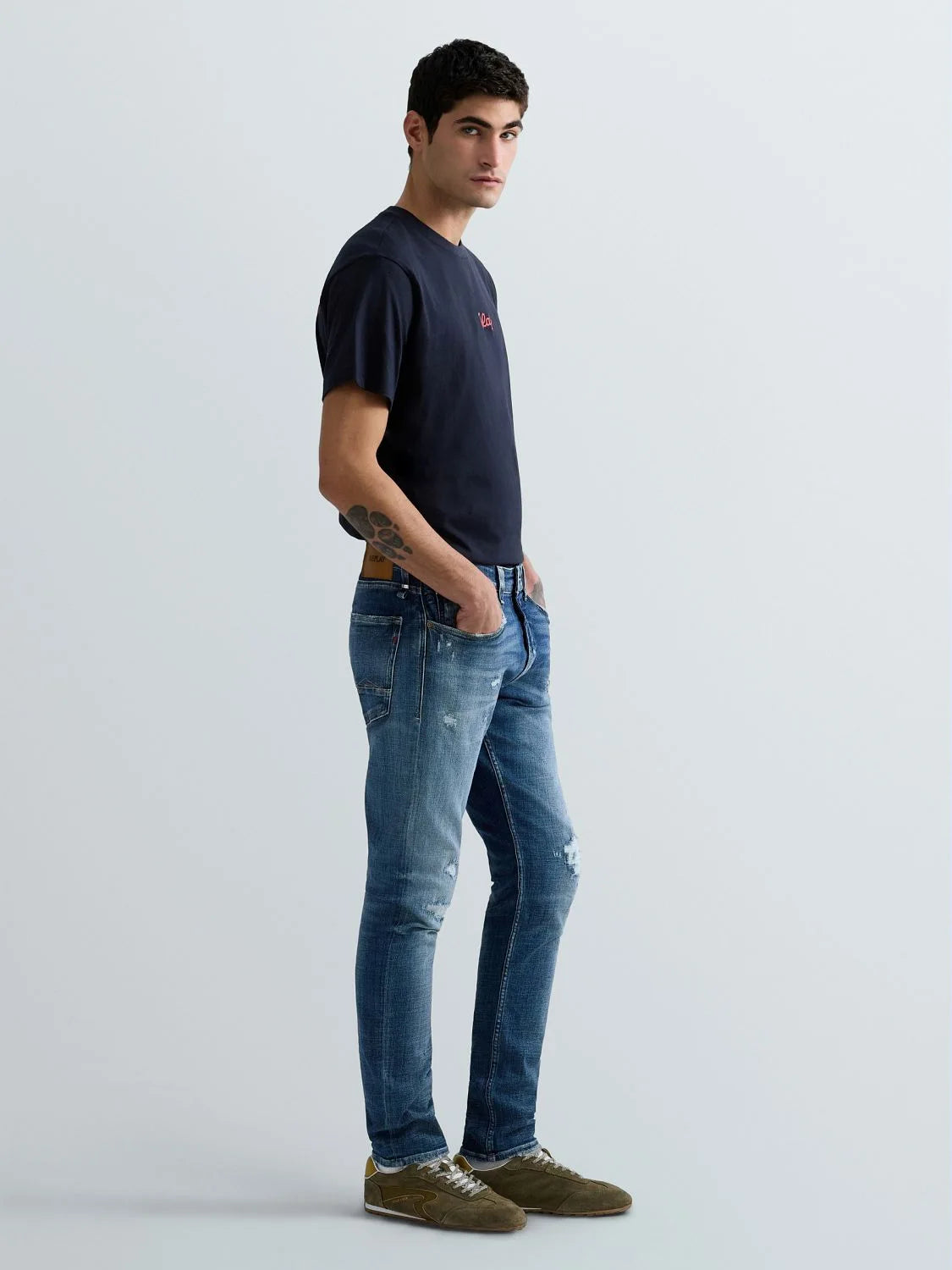 ENNYS SKINNY-FIT JEANS | MEDIUM BLUE M1051Q 141 102-009