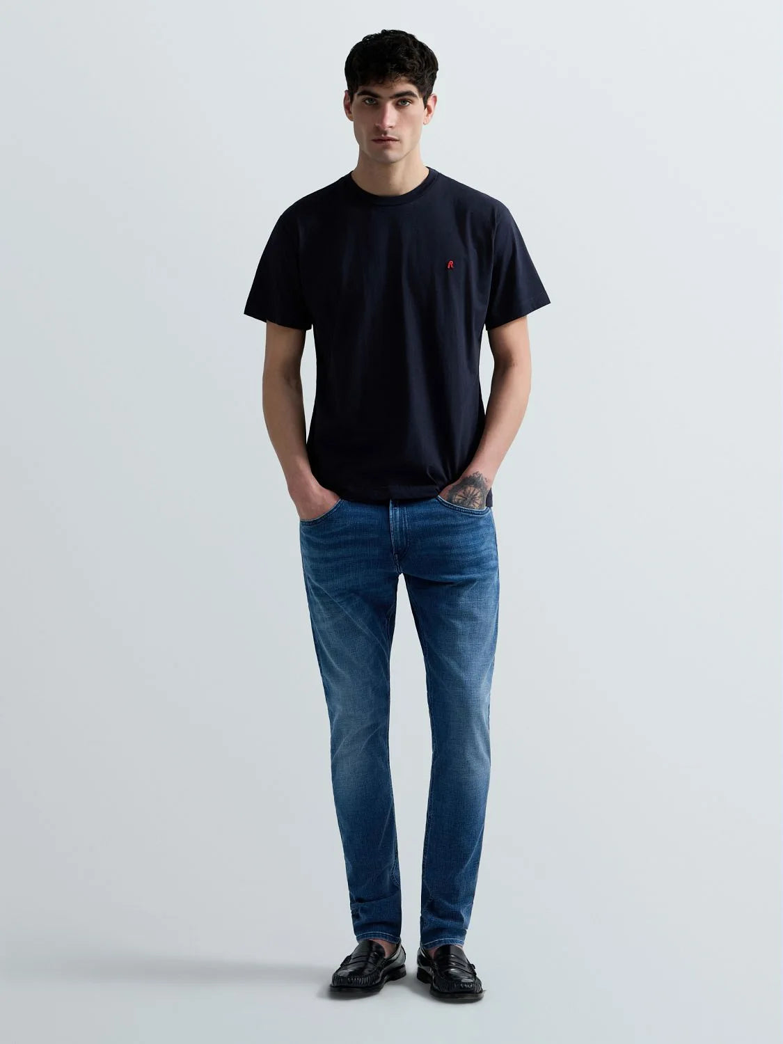 ENNYS SKINNY-FIT JEANS | MEDIUM BLUE M1051 661 16A-009