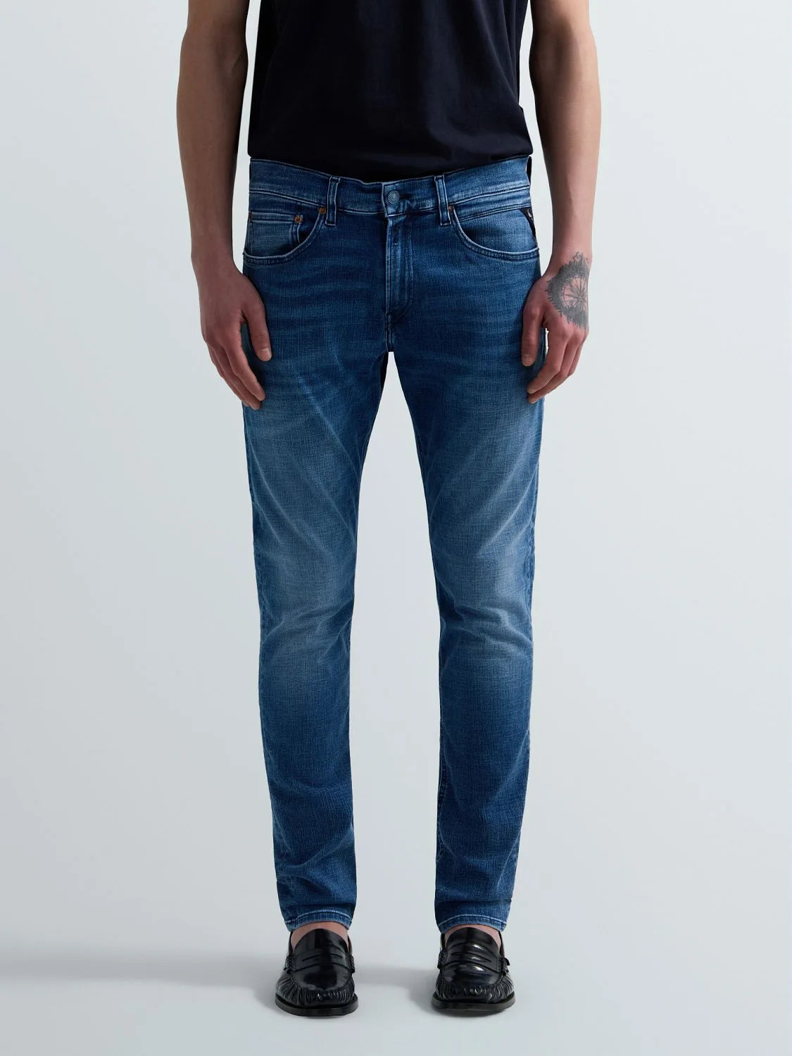 ENNYS SKINNY-FIT JEANS | MEDIUM BLUE M1051 661 16A-009