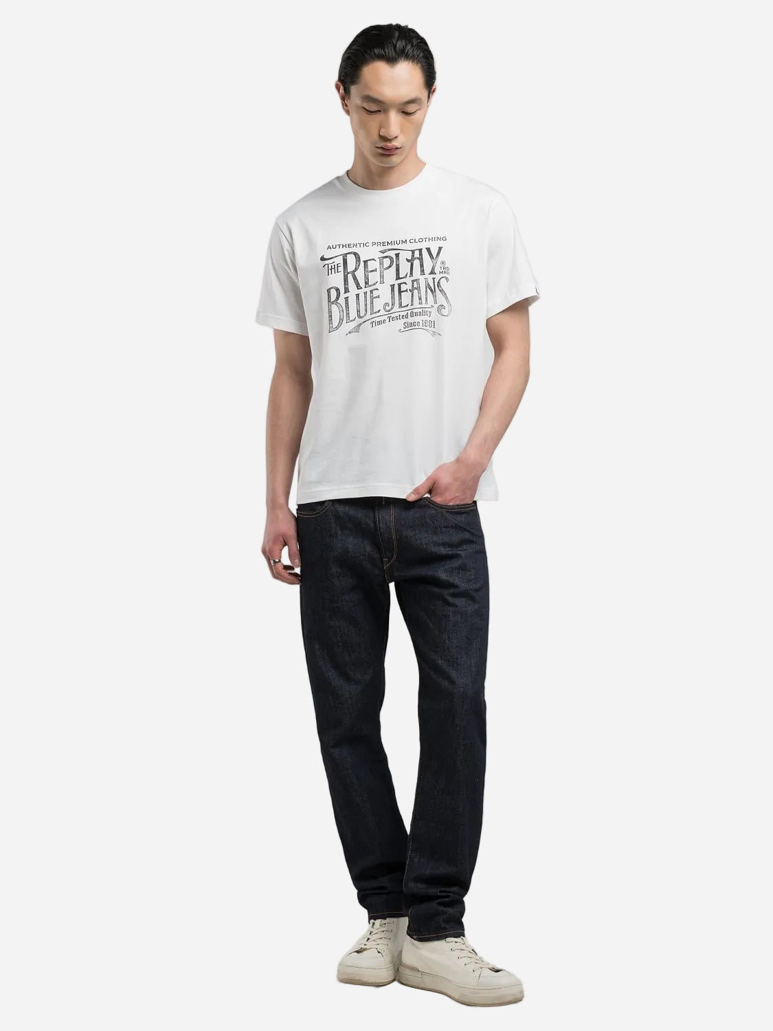 REGULAR-FIT T-SHIRT WITH PRINT | M3042 011