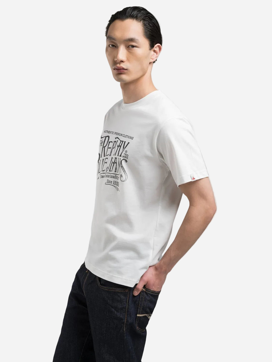 REGULAR-FIT T-SHIRT WITH PRINT | M3042 011