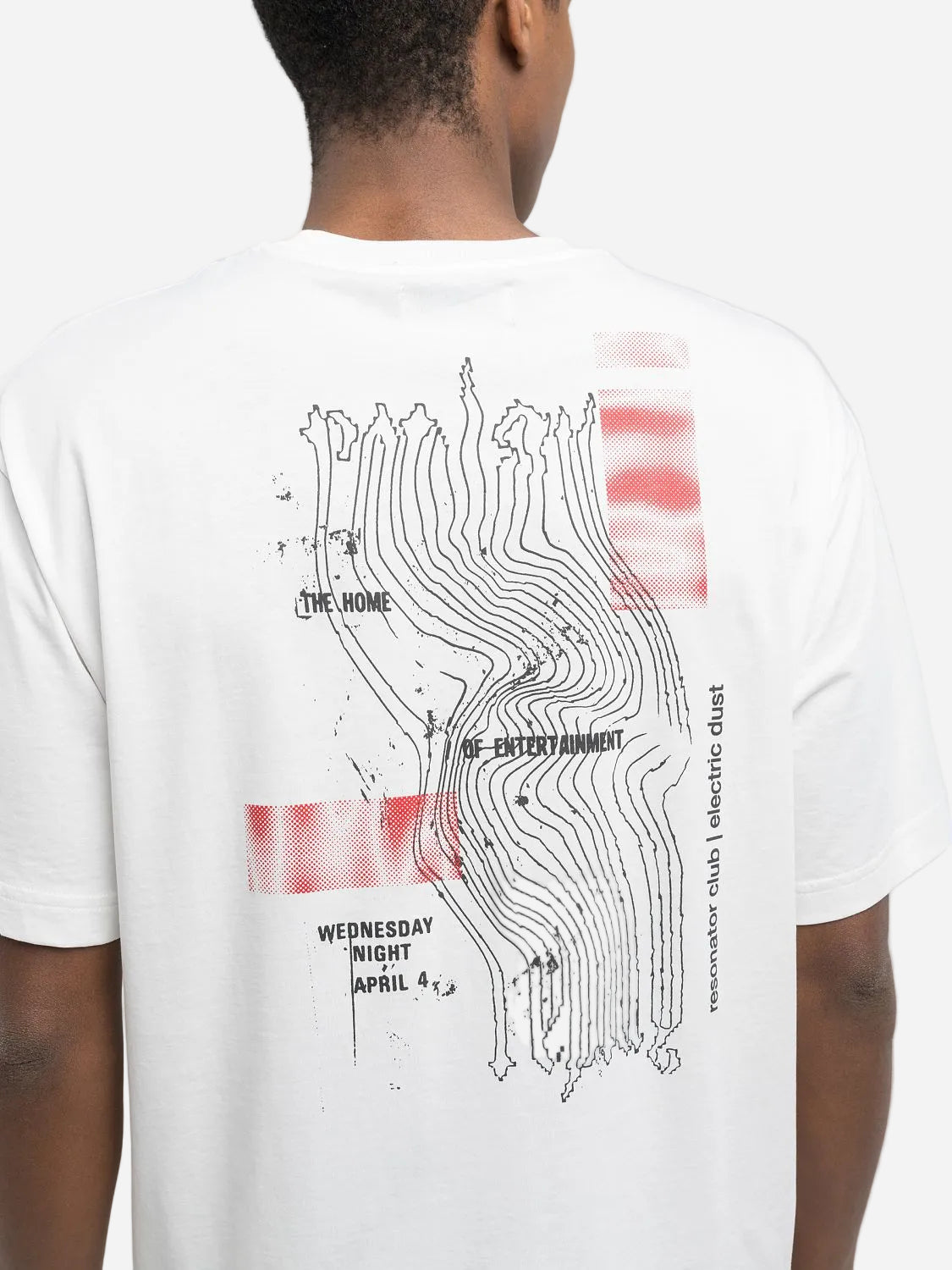 COTTON T-SHIRT WITH PRINT | M3058 011