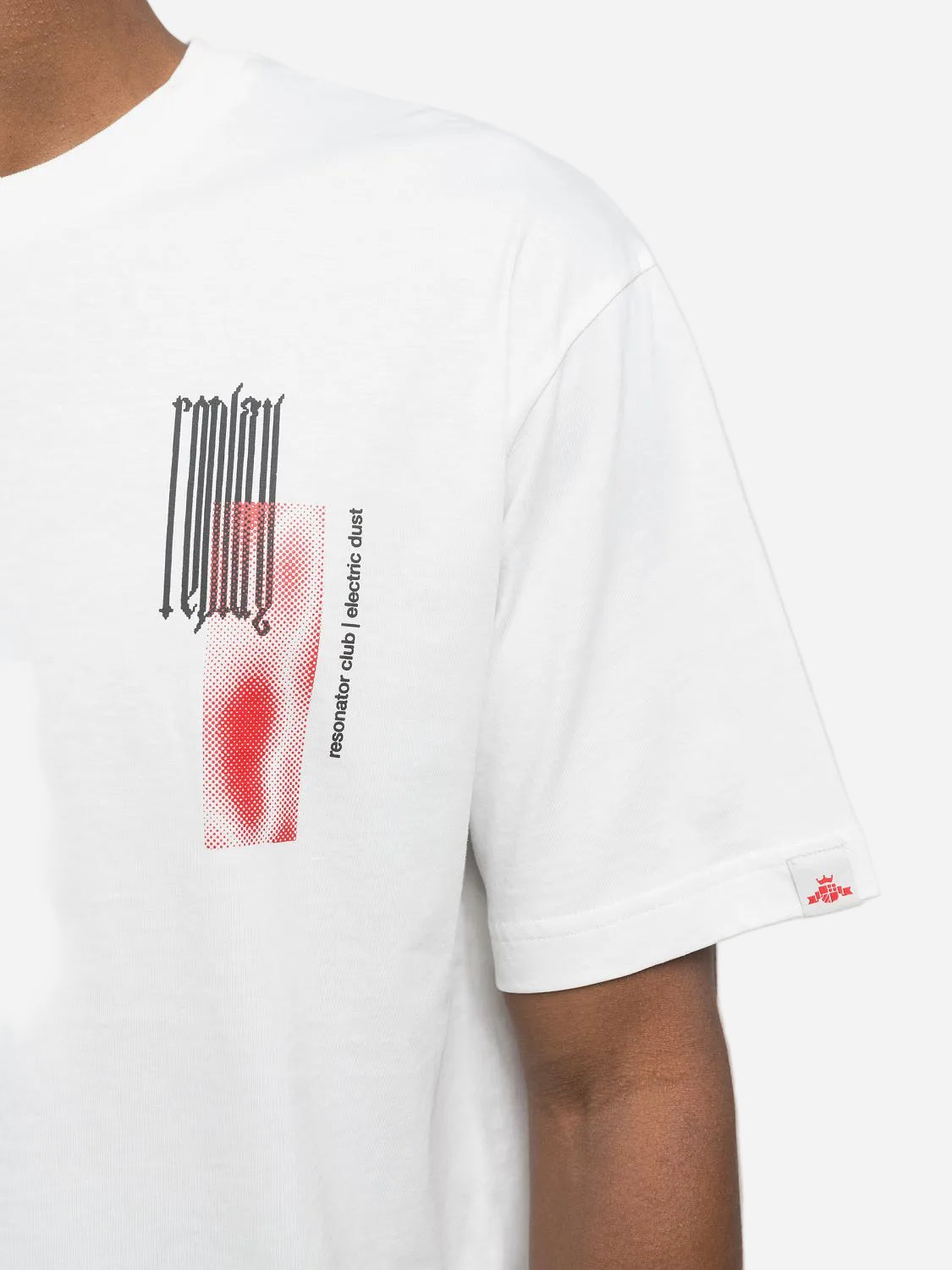 COTTON T-SHIRT WITH PRINT | M3058 011