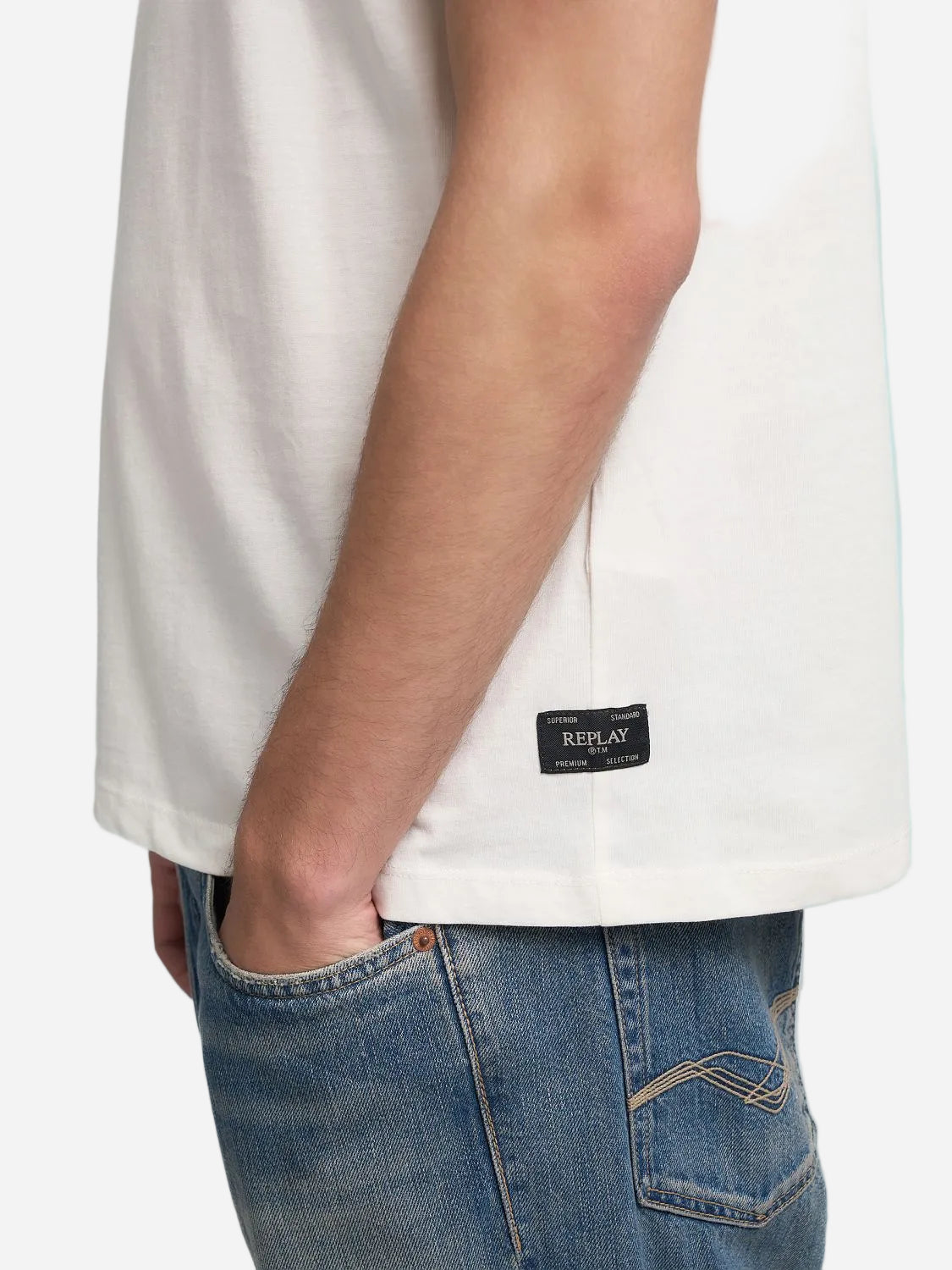 CREW-NECK JERSEY T-SHIRT | M3097 2660 011