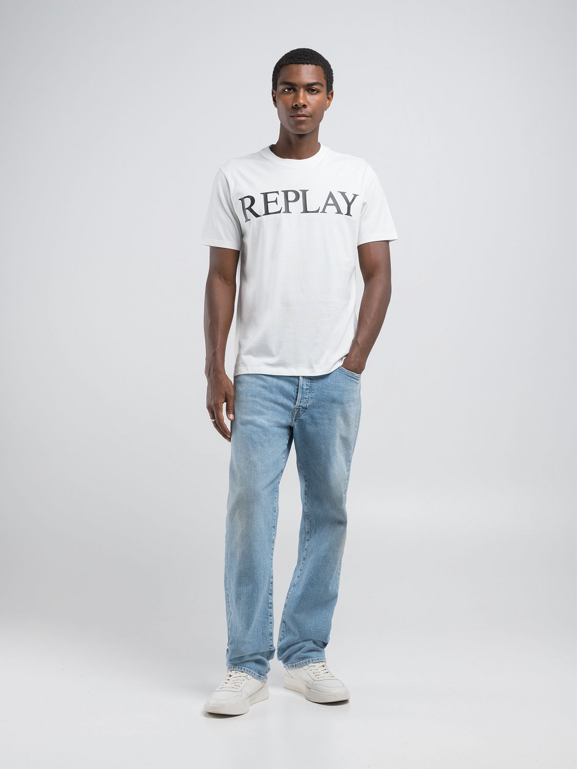 JERSEY T-SHIRT WITH LOGO PRINT | M3099 2660 011