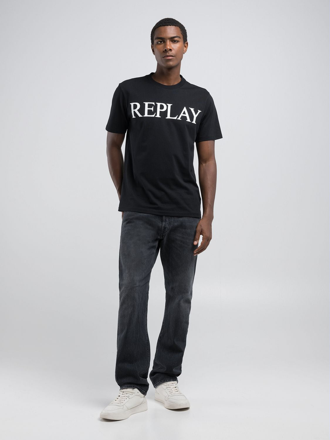 JERSEY T-SHIRT WITH LOGO PRINT | M3099 2660 098