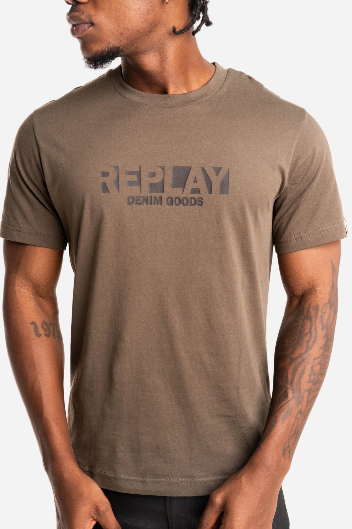 MUD GREEN ARCHIVE T-SHIRT | M3132 2660 759