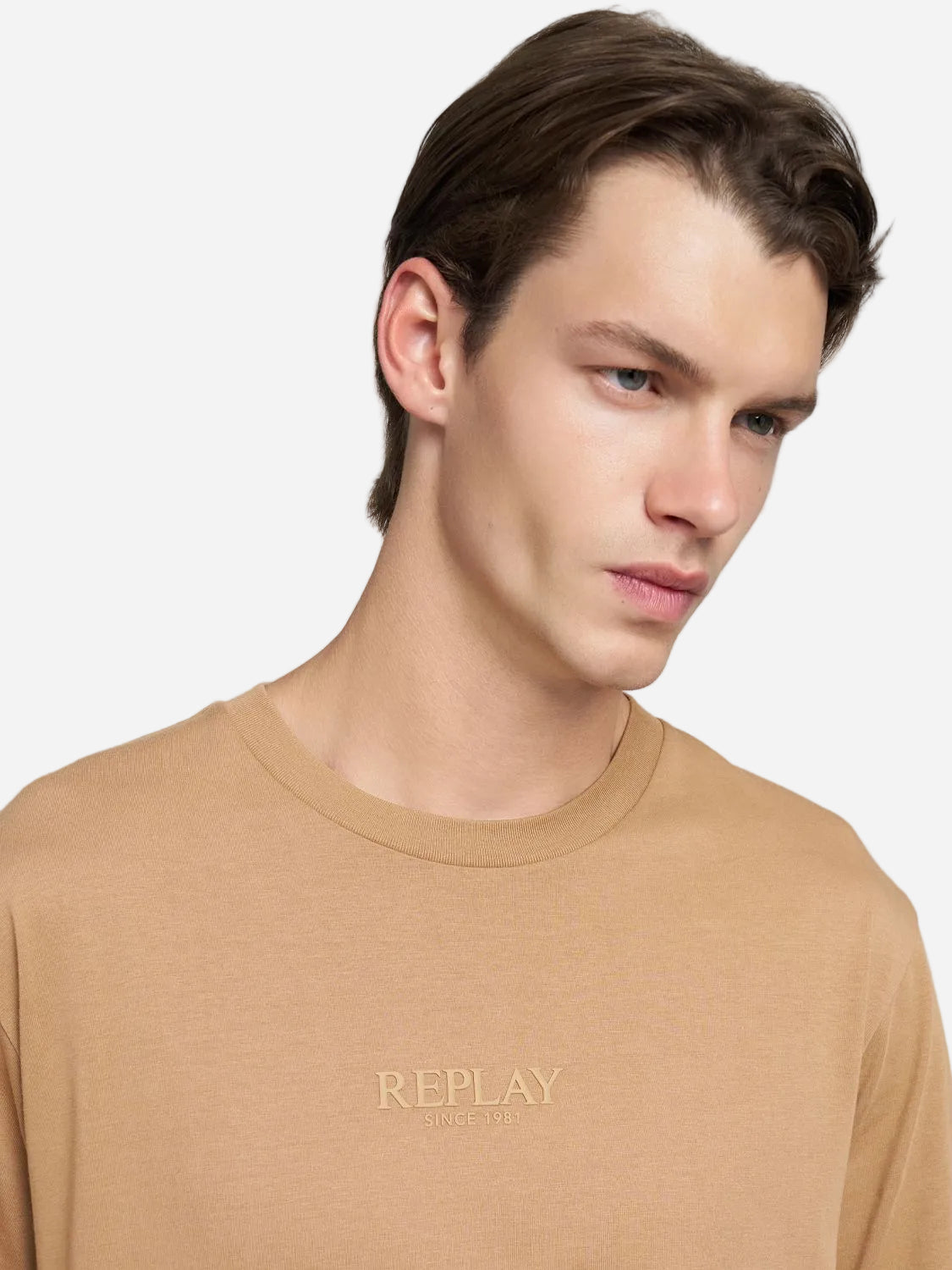 COTTON T-SHIRT WITH LETTERING | M3200 2660 985