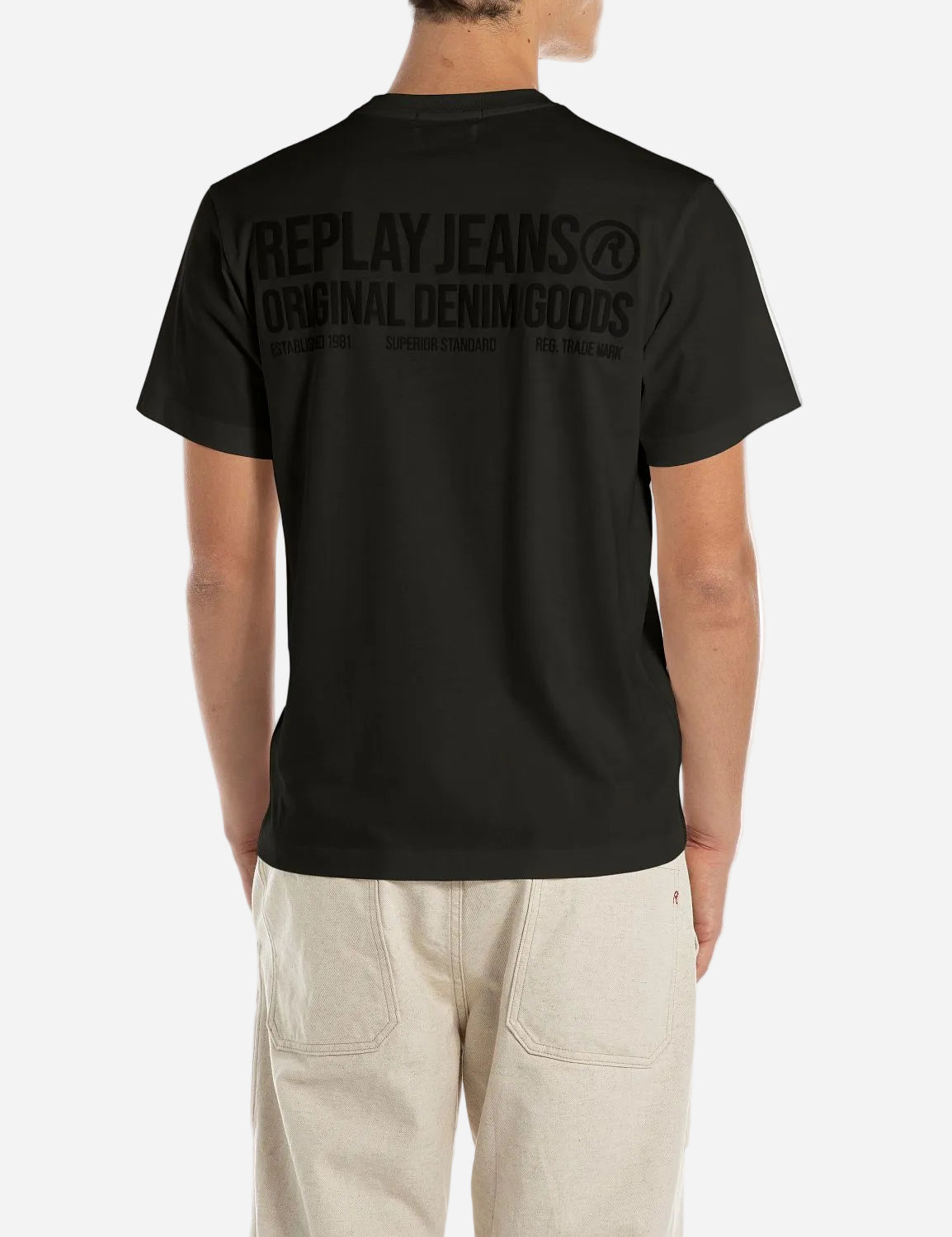 ORGANIC COTTON T-SHIRT WITH LETTERING | M3227 23732P 098