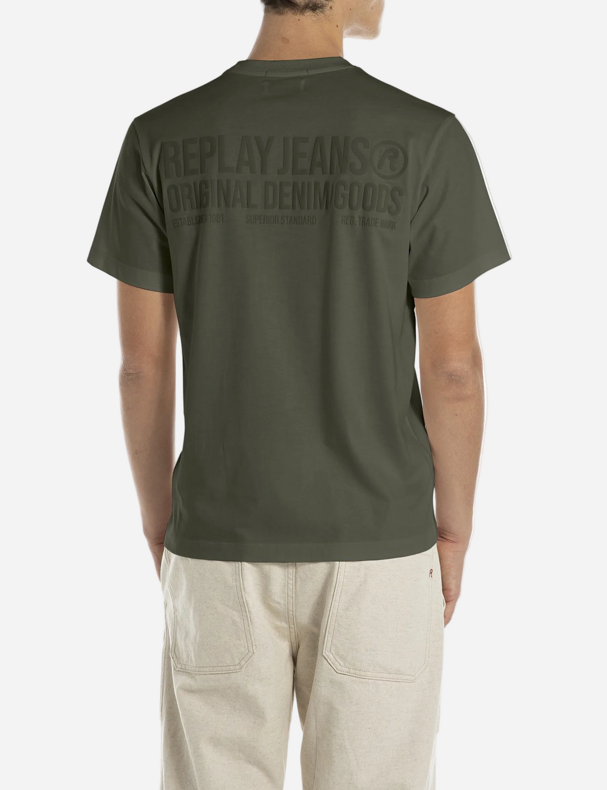 ORGANIC COTTON T-SHIRT WITH LETTERING | M3227 23732P 849