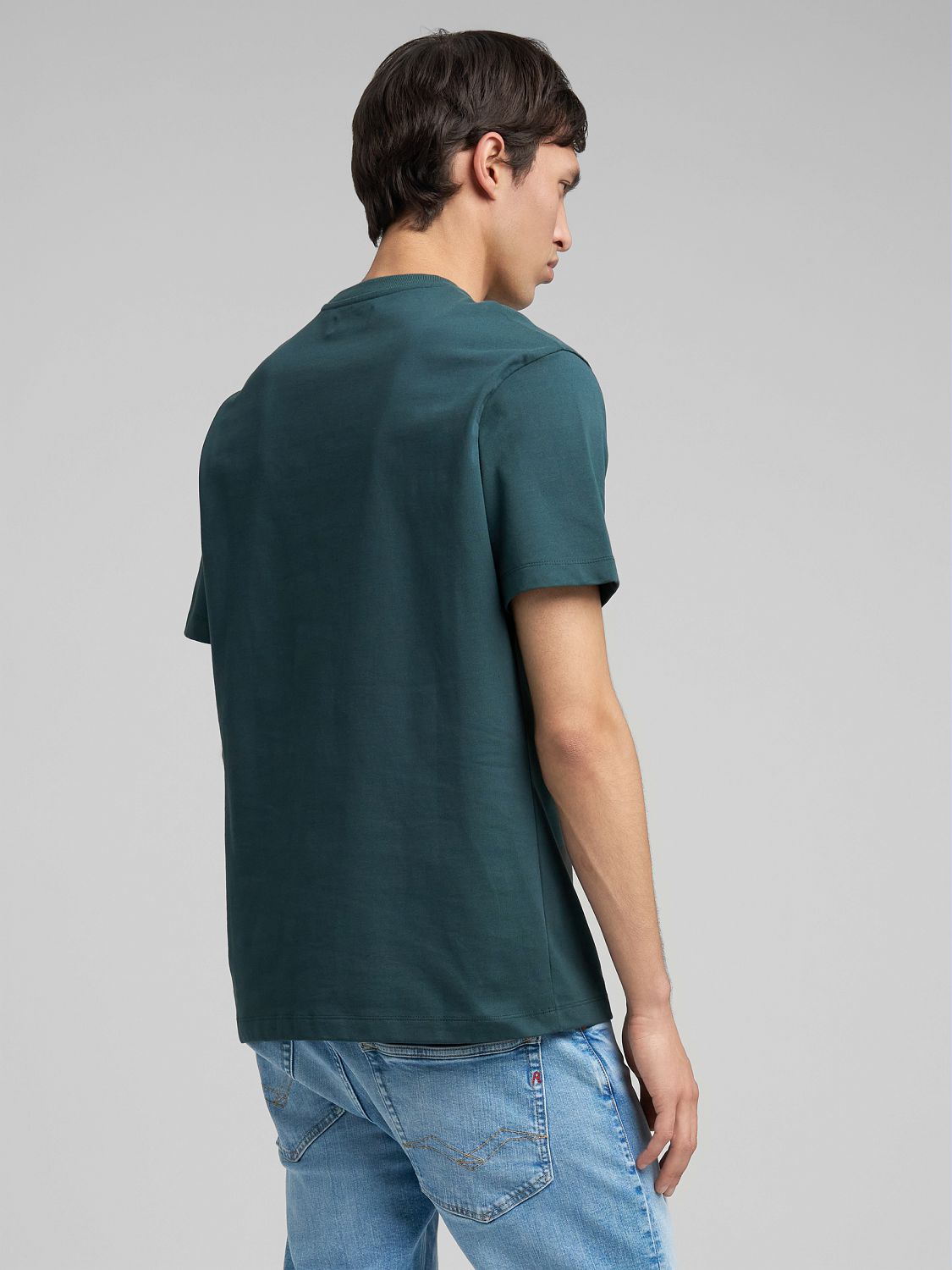 JERSEY T-SHIRT WITH LETTERING EMBROIDERY | M3253 23804 135